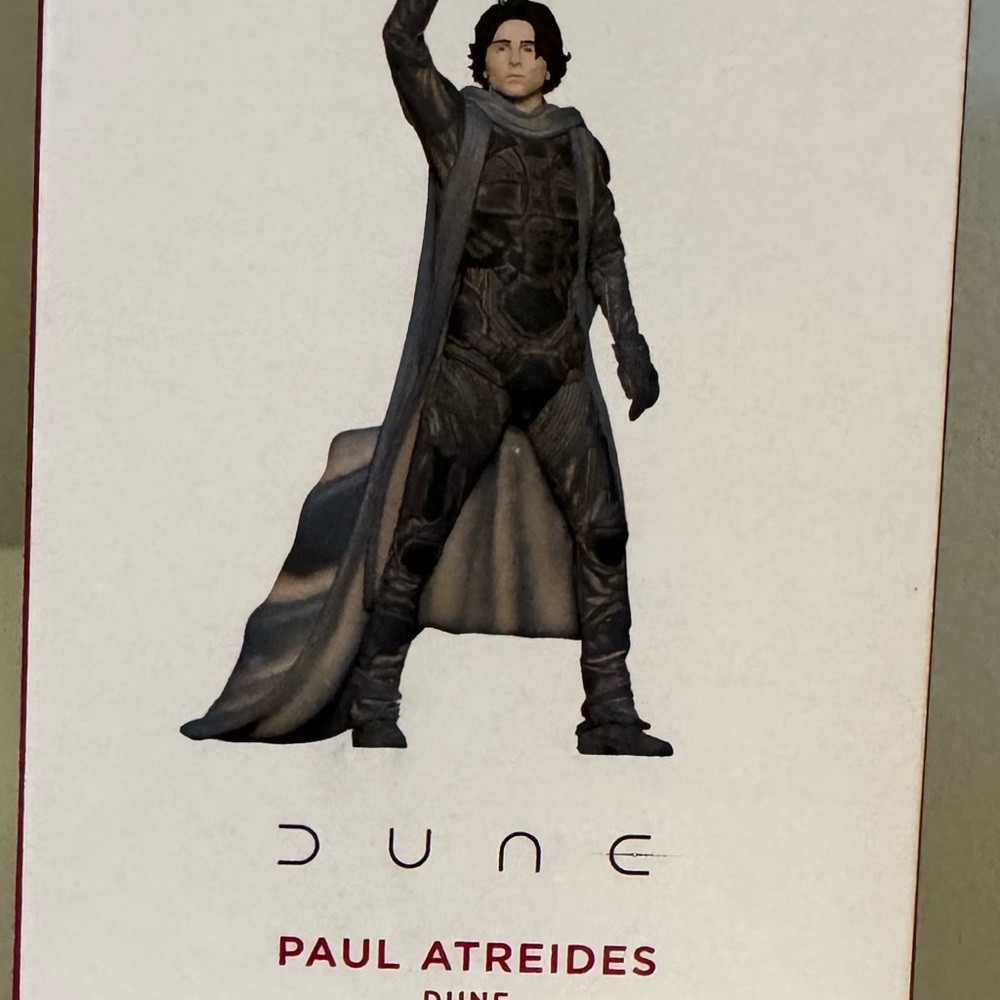 Dune - Paul Atreides 2024 Hallmark ornament.